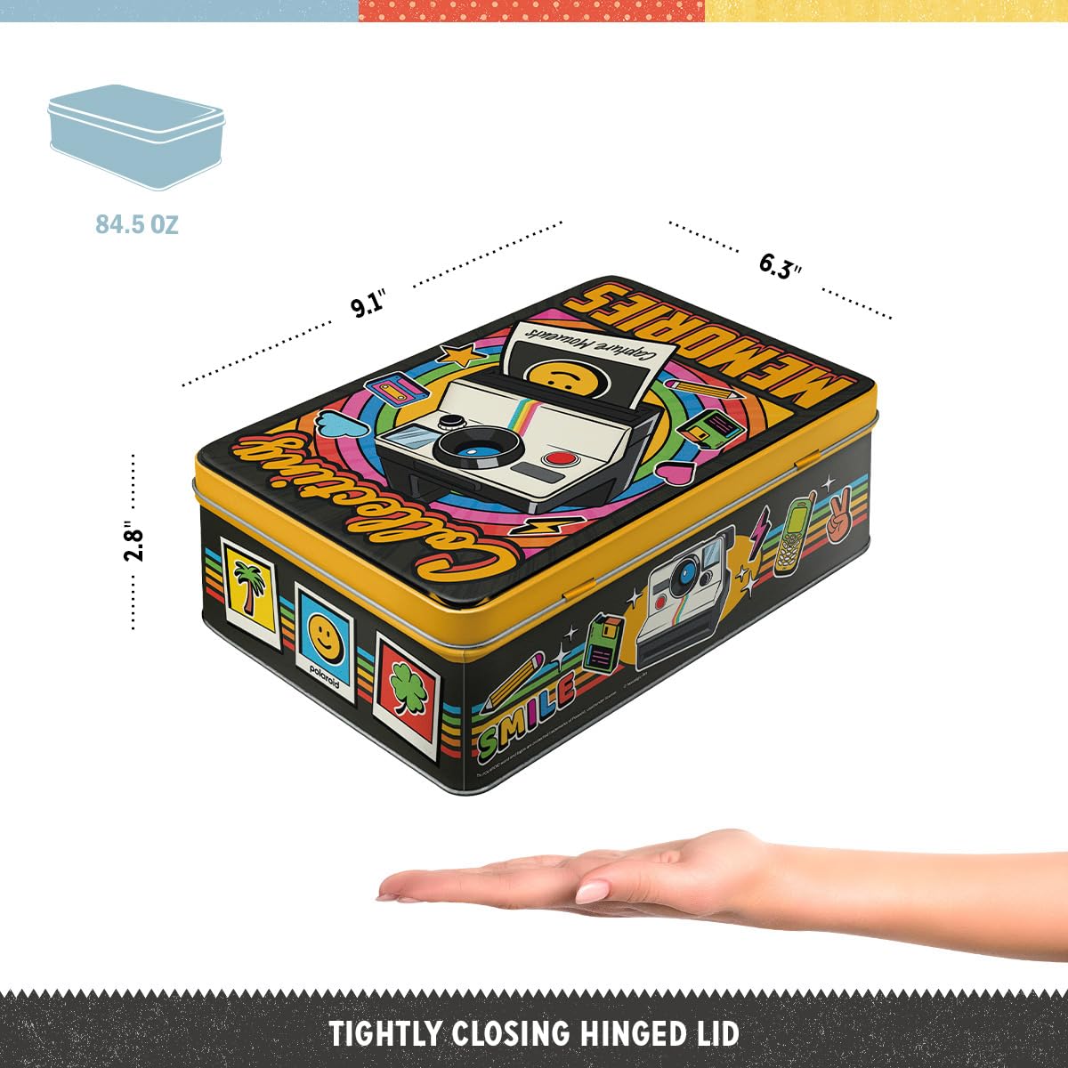 Amazon.com: Nostalgic-Art: Storage Tin Boxes Flat